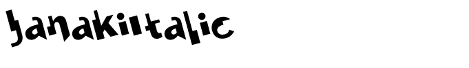JanakiItalic