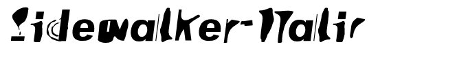 Sidewalker-Italic