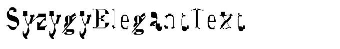 SyzygyElegantText