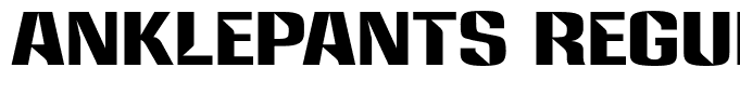 Anklepants Regular