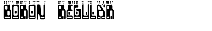 Boron Regular