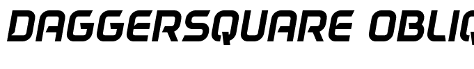 DAGGERSQUARE OBLIQUE