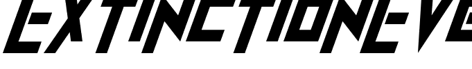 ExtinctionEvent Italic