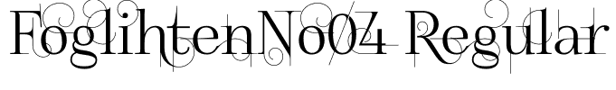 FoglihtenNo04 Regular