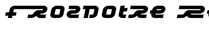 Frozdotre Regular