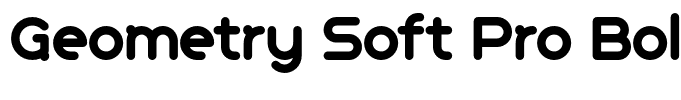 Geometry Soft Pro Bold N Regular