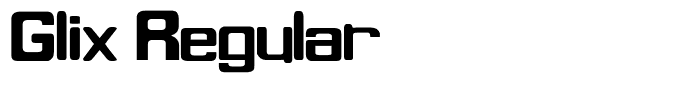 Glix Regular