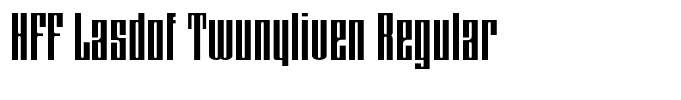 HFF Lasdof Twunyliven Regular