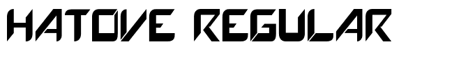 Hatove Regular