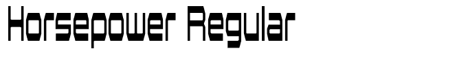 Horsepower Regular