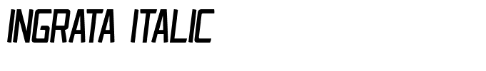 Ingrata italic