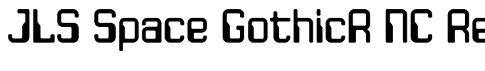 JLS Space GothicR NC Regular