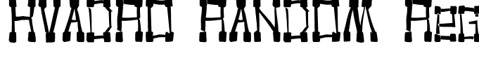 KVADRO RANDOM Regular