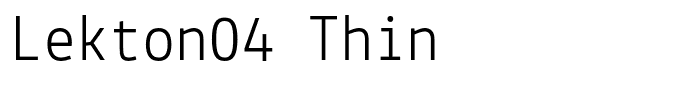 Lekton04 Thin