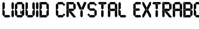 Liquid Crystal ExtraBold