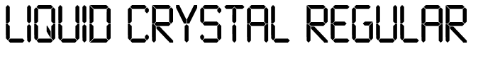 Liquid Crystal Regular