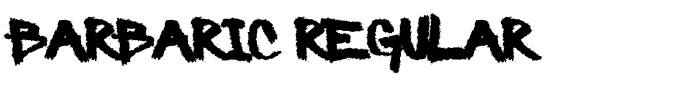 Barbaric Regular