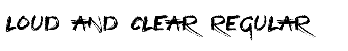 Loud and Clear Regular