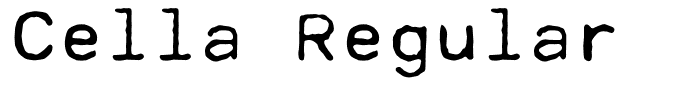 Cella Regular
