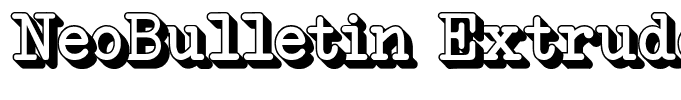 NeoBulletin Extruded Regular