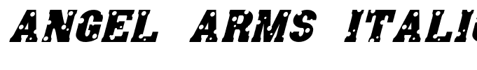 Angel Arms Italic