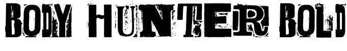 BODY HUNTER Bold