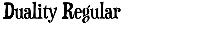 Duality Regular