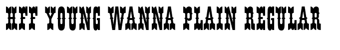 HFF Young Wanna Plain Regular