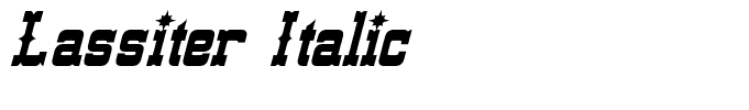Lassiter Italic