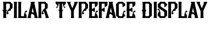 Pilar Typeface Display