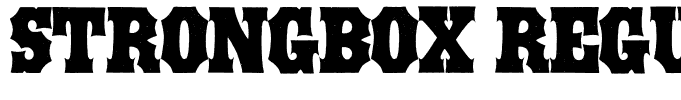 STRONGBOX Regular