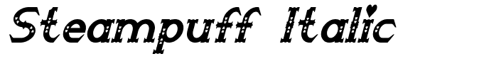 Steampuff Italic