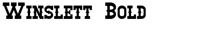Winslett Bold