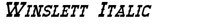 Winslett Italic