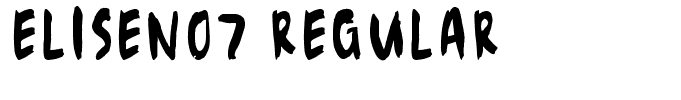 EliseNo7 Regular