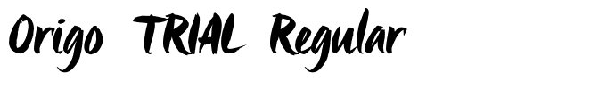 Origo TRIAL Regular