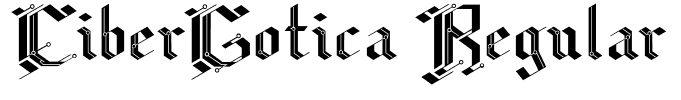 CiberGotica Regular