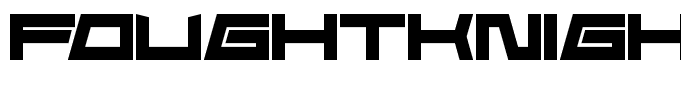 FoughtKnight Die Regular