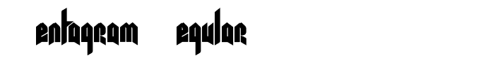 Pentagram Regular