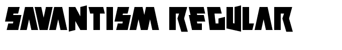 Savantism Regular