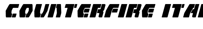 Counterfire Italic