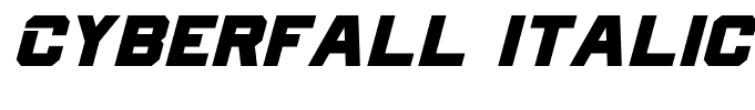 Cyberfall Italic