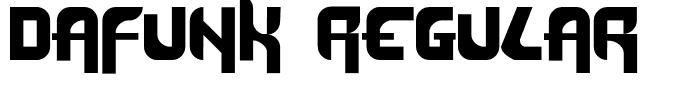 Dafunk Regular