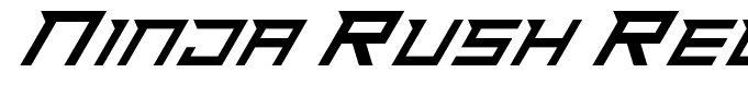 Ninja Rush Regular