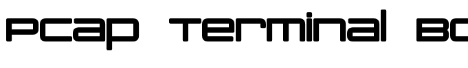 PCap Terminal Bold