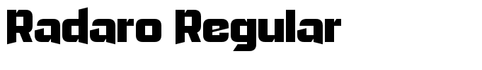 Radaro Regular