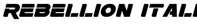 Rebellion Italic