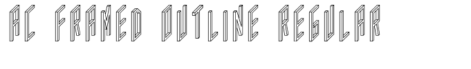 AC Framed Outline Regular