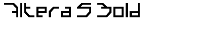 Altera 5 Bold