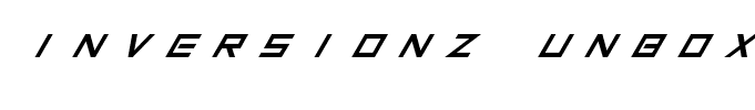 Inversionz Unboxed Italic